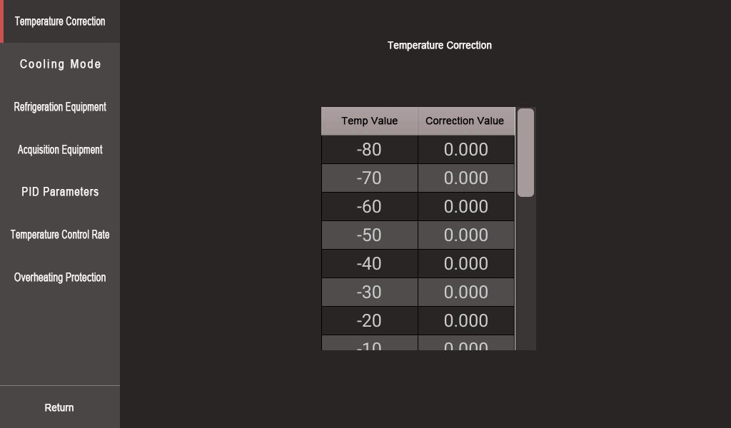 Precision Refrigeration Calibration Baths PC Operation Method